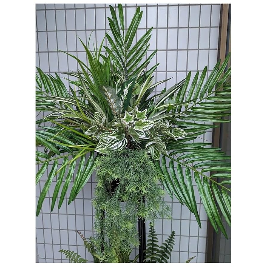Amazon｜人工観葉植物 フェイクグリーン グリーンスタンド